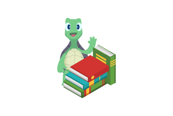Animals Turtle School and Book: An Embroidery Review