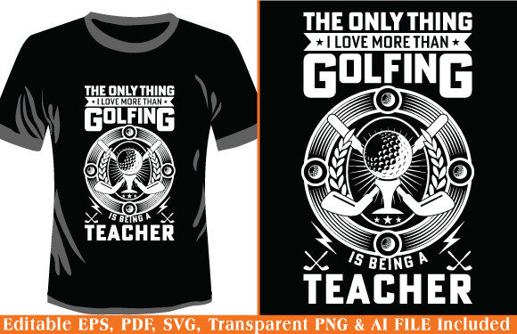 Golfing Teacher Design: An Embroidery Review