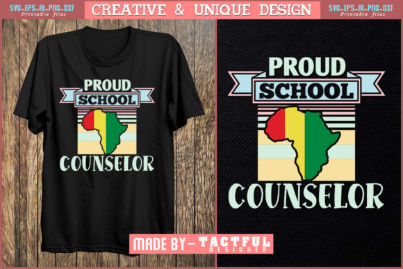 Proud School Counselor T-Shirt Design Review