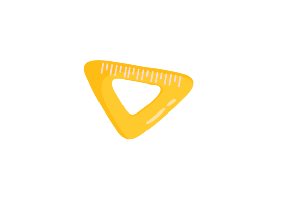 Review: School - Stationery Ruler Triangle Svg