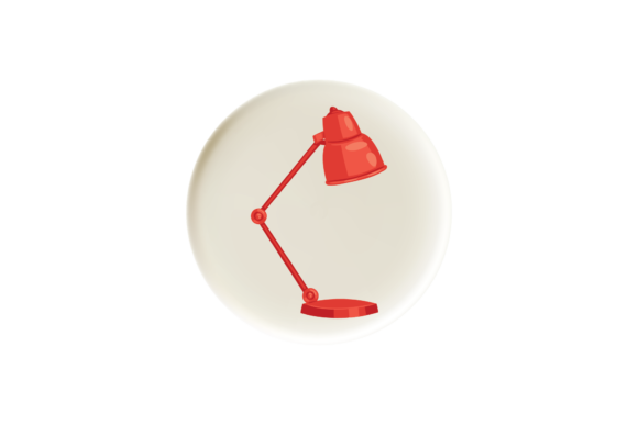 Review: School Study Desk Lamp Icon Svg Png