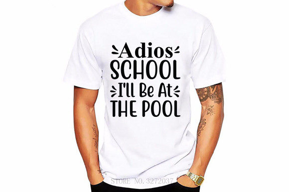 Summer SVG Design: Adios School, Hello Pool