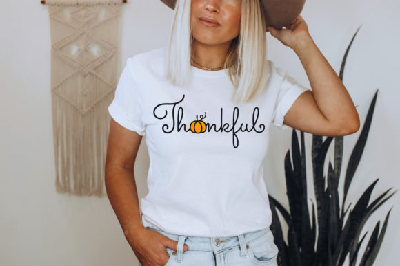 Thankful Svg Fall Pumpkin Season Clipart